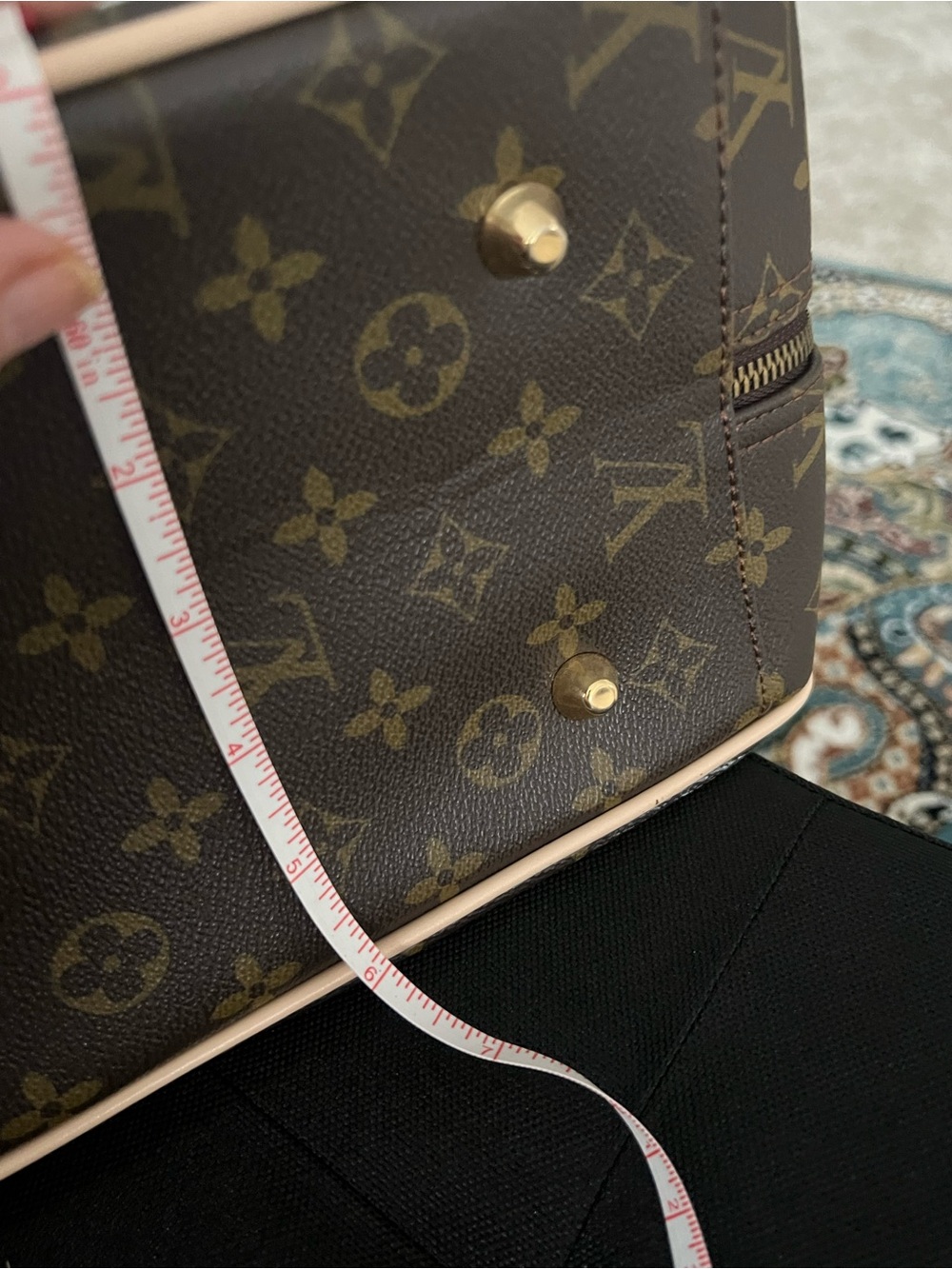 Classic Designer small Suitcase w garment department inside , plus more. - Picture 8 of 16